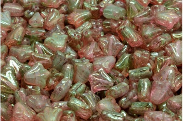 Lily Flower Beads 9x9mm - Image 1