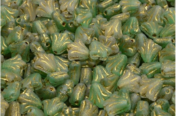 Lily Flower Beads 9x9mm - Image 1