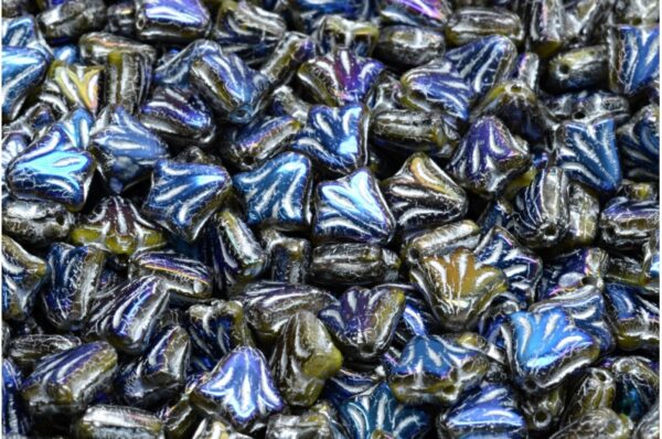 Lily Flower Beads 9x9mm - Image 1