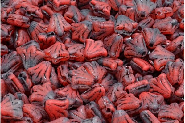 Lily Flower Beads 9x9mm - Image 1