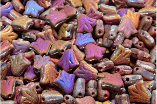 Lily Flower Beads 9x9mm - Image 1