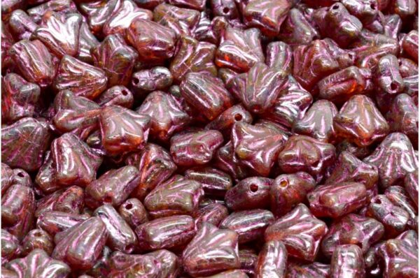 Lily Flower Beads 9x9mm - Image 1