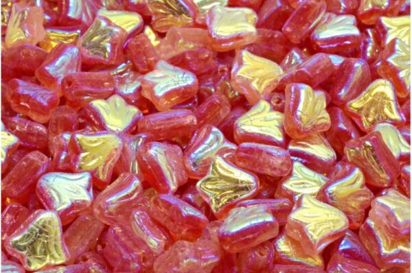 Lily Flower Beads 9x9mm - Image 1