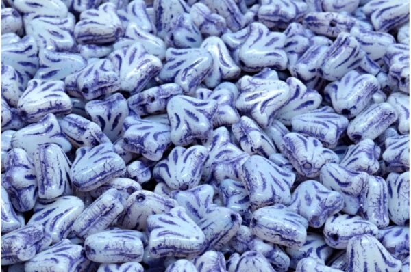 Lily Flower Beads 9x9mm - Image 1