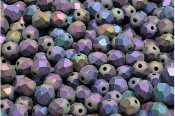 Firepolished Round Beads 6mm - Image 1