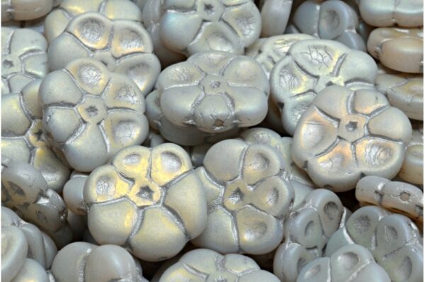 Primrose flower beads 15x15mm - Image 1
