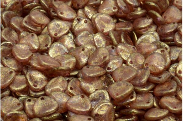 Rose Petal Beads 8x7mm - Image 1