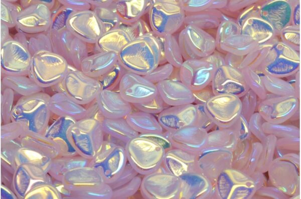 Rose Petal Beads 8x7mm - Image 1