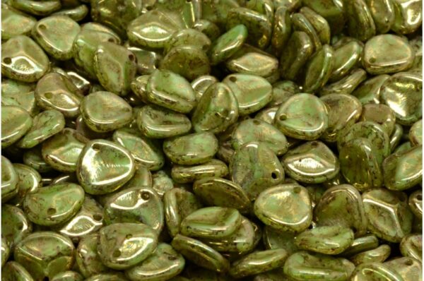 Rose Petal Beads 8x7mm - Image 1