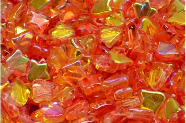 2 Holes Flat Tulip Bell Beads 9x9mm - Image 1