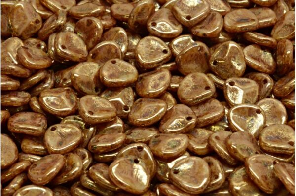 Rose Petal Beads 8x7mm - Image 1