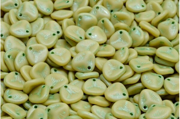 Rose Petal Beads 8x7mm - Image 1