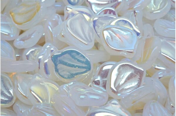 Peony Petal Beads 12x15mm - Image 1