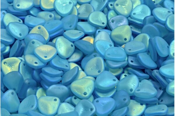 Rose Petal Beads 8x7mm - Image 1