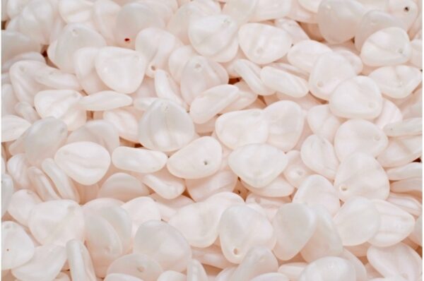 Rose Petal Beads 8x7mm - Image 1