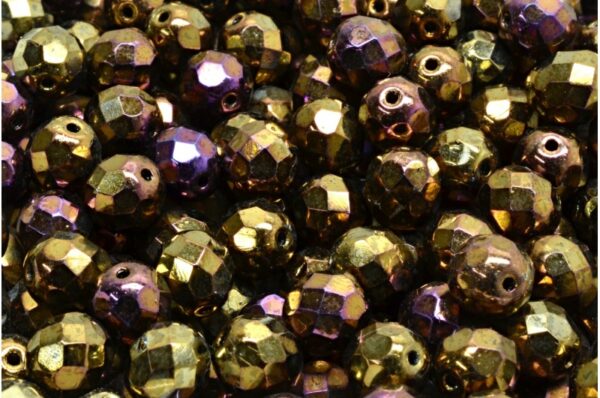 Firepolished Round Beads 8mm - Image 1