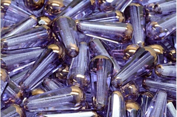 Firepolished Drop Beads 20x9mm - Image 1