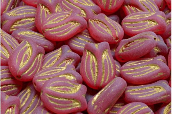 Tulip Beads 16x11mm - Image 1