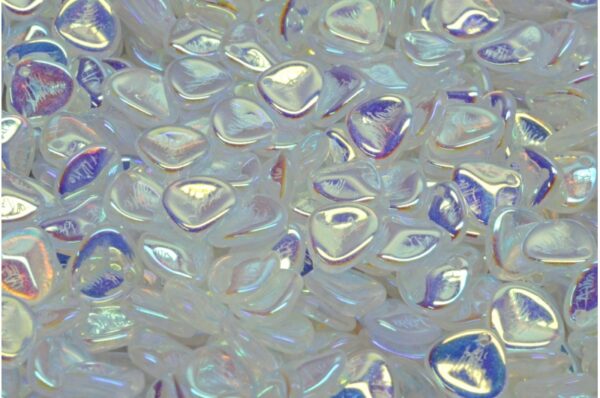 Rose Petal Beads 8x7mm - Image 1