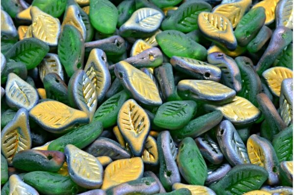 Bay Leaf Beads 6x12mm - Image 1