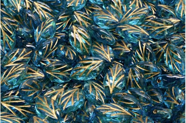 Beech Leaf Beads 7x11mm - Image 1