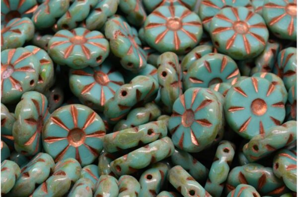 TCB Sunflower Beads 12x12mm - Image 1