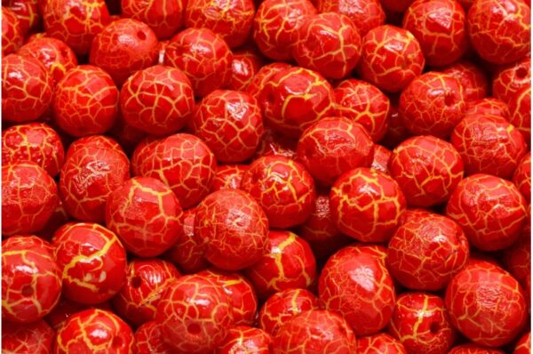 Firepolished Round Beads 8mm - Image 1