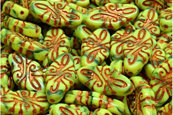 Arabesque Beads 19x9mm - Image 1