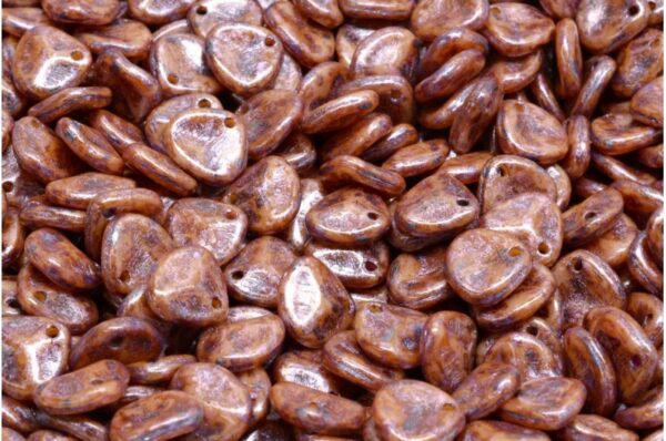 Rose Petal Beads 8x7mm - Image 1