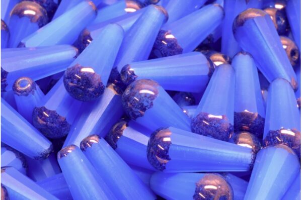 Firepolished Drop Beads 20x9mm - Image 1