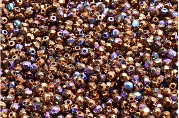 Firepolished Round Beads 3mm - Image 1