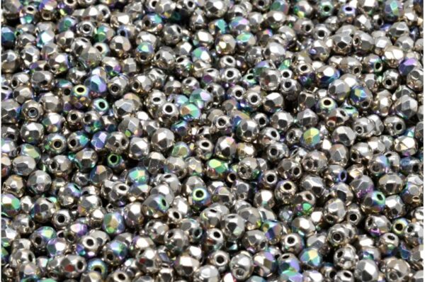 Firepolished Round Beads 3mm - Image 1
