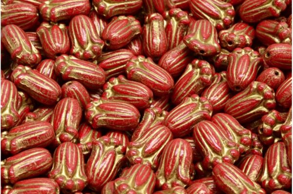 Tulip Bud Beads 12x8mm - Image 1