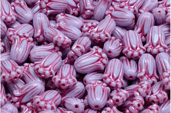 Tulip Bud Beads 12x8mm - Image 1