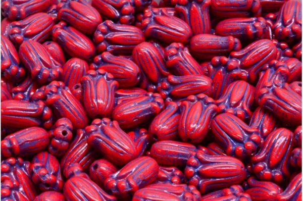 Tulip Bud Beads 12x8mm - Image 1