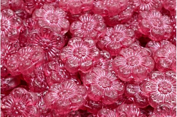 Boho Flower Beads 14x14mm - Image 1