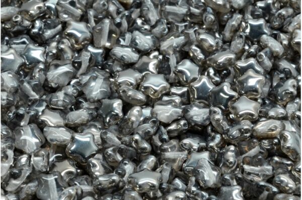 Flat Star Beads 6x6mm - Image 1