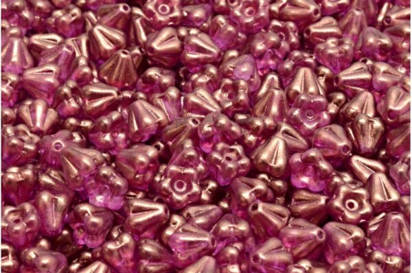 Bell Flower Beads 4x6mm - Image 1