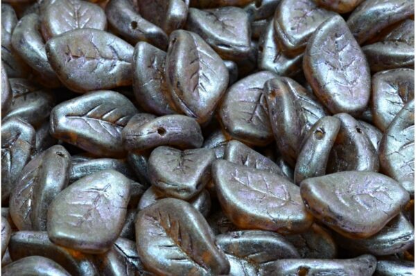 Wavy Leaf Beads 9x14mm - Image 1