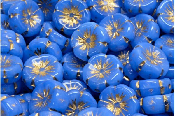 Hawaiian Flower Beads 14x14mm - Image 1