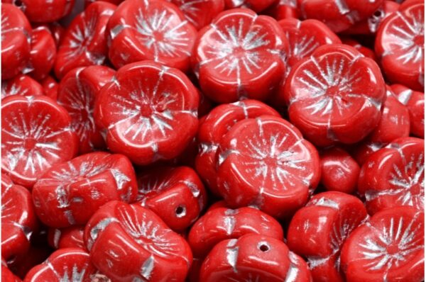 Hawaiian Flower Beads 14x14mm - Image 1