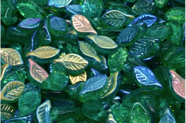 Bay Leaf Beads 6x12mm - Image 1