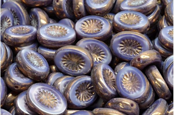 TCB Kiwi Beads 14x10mm - Image 1