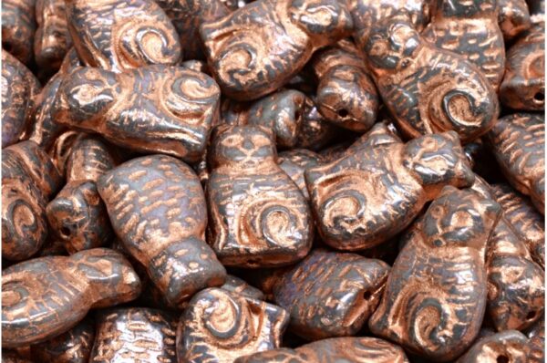 Cat beads 17x11mm - Image 1