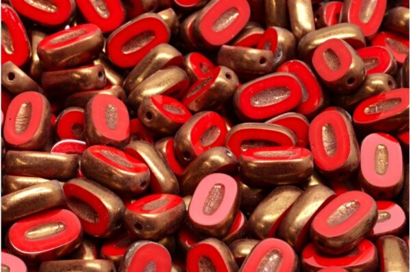 TCB Flat Oval Beads 10x6mm - Image 1