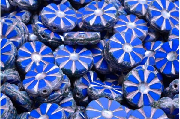 TCB Sunflower Beads 12x12mm - Image 1