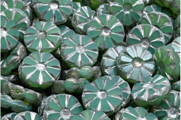 TCB Sunflower Beads 12x12mm - Image 1