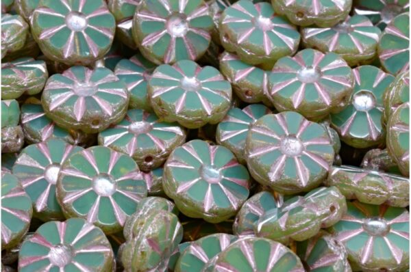 TCB Sunflower Beads 12x12mm - Image 1