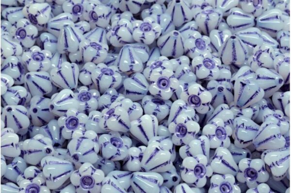 Bell Flower Beads 4x6mm - Image 1