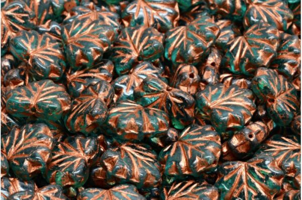 Maple Leaf Beads 13x11mm - Image 1